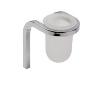 Koh-I-Noor Porta spazzolini, Serie Stick, Modello 7218, Alluminio, Argento, 1