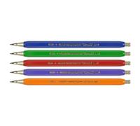 Koh-I-Noor Portamine a pressione, set da 5 pezzi, colori assortiti