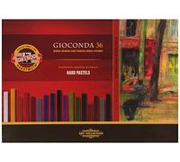 KOH-I-NOOR - Set 36 colori a pastello, angolari, colori assortiti