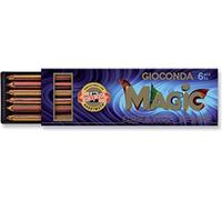 Koh-I-Noor Gioconda Magic - Mine colorate per disegni 4376, 6 Pezzi
