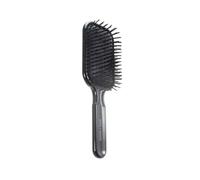KOH I NOOR Spazzola Capelli pneumatica quadrata in plastica Nero