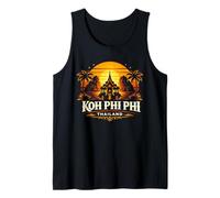 Koh Phi Phi Thailandia Sunset Island Travel Design Canotta