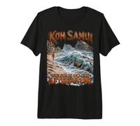 Koh Samui Distopia AFTERFUTURE Thailandia Terra Desolata Maglietta Premium