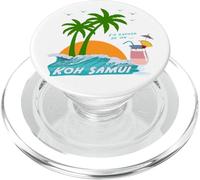 Koh Samui Palme ondeggiano nel Vento Thailandia Souvenir PopSockets PopGrip per MagSafe