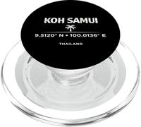 Koh Samui Thailandia Coordinates Island Travel Design PopSockets PopGrip per MagSafe