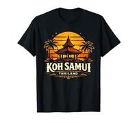 Koh Samui Thailandia Sunset Island Travel Design Maglietta