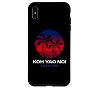 Koh Yao Noi Thailandia Retro Tramonto Spiaggia Design Thai Souvenir Custodia per iPhone XS Max