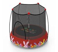 KOHALA Devessport - Trampolino Buny Jump 2 in 1 - Parco Giochi e Trampolino - Rosso