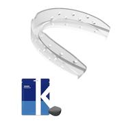 KOHEEL MGS Bite Ultra Sottile per Digrignamento Denti, Bite Notturno Professionale per Serramento, Confezione da 4 Pezzi (2 grandi & 2 piccoli)