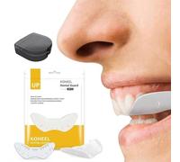 KOHEEL UP Bite Notturno Ultra Leggero per Bruxismo e Serramento dei Denti, Bite Notturno Comfortevole per Alleviare il Bruxismo, Bite per ATM, Bite Dentale Non Ingombrante (2 Pezzi)