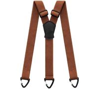 Kohentact Bretelle per Uomo Extra Resistente 3,8 cm - Ideali per Pantaloni da Lavoro, Sci e Salopette, con 3 Passanti a Bottone e Indossabili Sotto i Vestiti