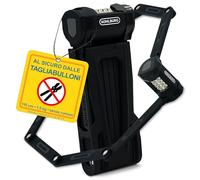 KOHLBURG Antifurto pieghevole per bicicletta con codice numerico | 110cm | Antifurto a combinazione resistente al tronchese con supporto | alta sicurezza | antifurti a cifre per e-bike e bicicletta