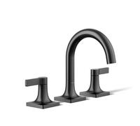 Kohler 28125-4K-BL Rubinetto del lavandino del Bagno, Nero Opaco, 1.0 gpm