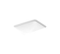 Kohler K-20000-0 Caxton Rettangolare 20-5/16 x 15 - 3/4 Pollici. Lavello da Bagno sottopiano Bianco