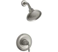 Kohler TS396-4-BN Devonshire(R) Rite-Temp(R) valvola doccia con maniglia e soffione da 2,5 gpm
