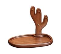 Kohnupierkt Catchall, vassoio decorativo in legno rustico, per chiavi e occhiali da sole, per ingresso, comodino, scrivania, ufficio, casa, compleanni, inaugurazione della casa