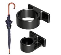Kohnupierkt Portaombrelli per ingresso - Supporto resistente per porta camper con vassoio per l'acqua piovana, organizer per ombrelli, per angolo ufficio, camera da , patio, pavimento auto