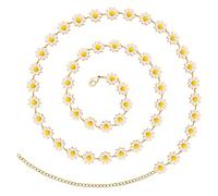 KOHOTA Catene per la vita da donna da 27,5/33,5/40 pollici placcato oro 14 carati catene per la vita Plus Size Bikini Vita Gioielli Catena Boho Estate Accessori da spiaggia, 40inches, Ottone, Nessuna