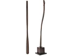 KOHUS Calzascarpe in legno professionale calzascarpe manico lungo flessibile utile sollevatore scarpe cucchiaio per scarpe strumenti per la casa 75 cm 65 cm Sollevatore scarpe, 65 cm, Talla única