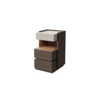 KOHUS Mesas De Noche Para Dormitorio Comodino In Legno Massello Camera Da Letto Armadietto Semplice Armadietto Piccolo Armadietto Comodino Armadio Alto Comodino/comodino Con Cassetti(01)