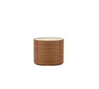 KOHUS Mesas De Noche Para Dormitorio Comodino Minimalista Comodino Camera Da Letto Mobile Contenitore Ovale Comodino/comodino Con Cassetti(01)