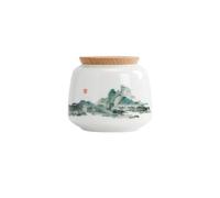KOHUS Scatola di Tè Vasetto di Stoccaggio di Tè Bulk, Vaso sigillato in ceramica, Piccolo Vaso di tè Portatile da Viaggio, Vaso di Stoccaggio di Condimento Cucina Contenitore di Stoccaggio