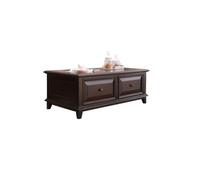 KOHUS Tavolini piccoli per camera da letto Tavolino da caffè piccolo for mobili in legno, tavolo da salotto for la casa, con quattro cassetti Tavolino laterale per cameretta con contenitore