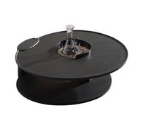 KOHUS Tavolini Piccoli Per Camera da Letto Tavolino da caffè rotondo in legno semplice, moderno, for soggiorno, tavolino angolare Tavolino da Salotto(114.5cm)