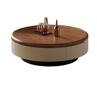 KOHUS Tavolini Piccoli Per Camera da Letto Tavolino da caffè rotondo moderno, semplice, luminoso, di lusso, for soggiorno, decorazione della casa, piccolo tavolino laterale Tavolino da Salotto