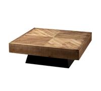 KOHUS Tavolini Piccoli Per Camera da Letto Tavolino da tè moderno in legno massello, personalità semplice e rurale, for soggiorno in stile nordico Tavolino da Salotto(80cm)