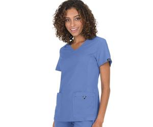 KOI Basics 374 Women's Katie Scrub Top True Ceil S