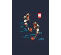 Koi Blossom Serenity: A Lined Journal for Inspiration