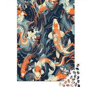 Koi Carp Puzzle Per Adulti Puzzle Da 1000 Pezzi Puzzle Per Adulti Puzzle Da 1000 Pezzi Gioco Di Puzzle Impegnativo Gioco Di Puzzle 1000pcs (75x50cm)