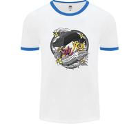 Koi Carpa Yin And Yang Pesce Stagno Uomo Ringer