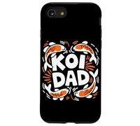 Koi Dad Papà di Koi Laghetto Giapponese Pesci Design Custodia per iPhone SE (2020) / 7/8