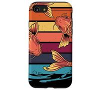 Koi Dad Papà di Koi Laghetto Giapponese Pesci Design Custodia per iPhone SE (2020) / 7/8