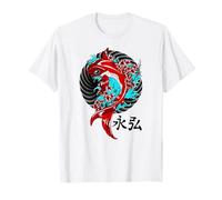Koi Fish Art Gift Shirt for Men Maglietta