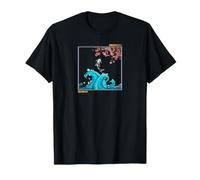 Koi Fish Breaking The Waves - Serie Astratta Maglietta