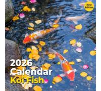 Koi Fish Calendar 2026: A year of vibrant colors swimming through tranquil waters