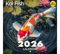 Koi Fish Calendar 2026: A year of vibrant colors swimming through tranquil waters