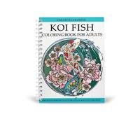 Koi Fish Coloring Book for Adults