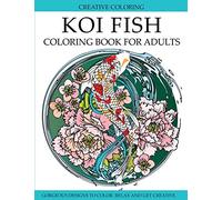 Koi Fish Coloring Book for Adults: Gorgeous Koi Fish Designs to Color