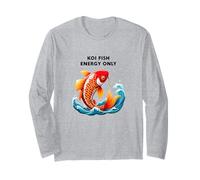 Koi Fish Energy Solo Atmosfera giapponese Maglia a Manica