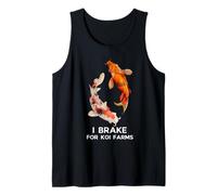 Koi Fish I Brake for Koi Farms Tee Canotta