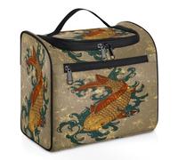 Koi Fish Japan - Trousse da viaggio per donne, uomini, ragazze e ragazzi, borsa da toilette da 11,2 l, borsa da bagno da appendere, organizer per cosmetici, Colore, 11.2L, Organizer per borse