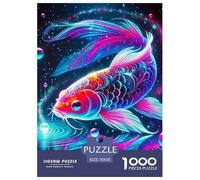 Koi Fish Jigsaw 1000 Pezzi Per A Famiglia Beautiful Carp Qualità Superiore Giochi Educativo Regalo Perfetto 70x50cm/1000pcs