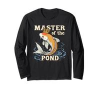 Koi Fish Keeper Koi Pond Lover e Ornamentale Fish Hobbyist Maglia a Manica
