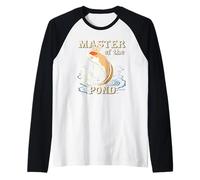 Koi Fish Keeper Koi Pond Lover e Ornamentale Fish Hobbyist Maglia con Maniche Raglan