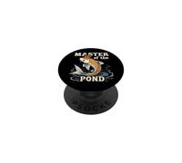 Koi Fish Keeper Koi Pond Lover e ornamentale Fish Hobbyist PopSockets PopGrip Adesivo