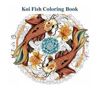 Koi Fish Mandala Coloring Book